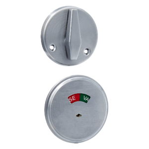 Falcon D271626 30253 10094 Turn Inside x Occupancy Indicator Deadbolt G6,Silver